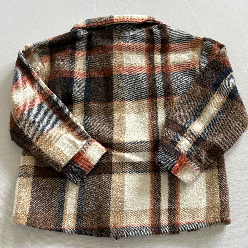 SHEIN Boys Flannel Shirt Size 2-3Y - Picture 4 of 6